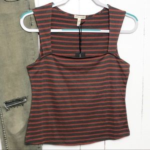 Articles of Society Stripe Sleeveless Top NWT